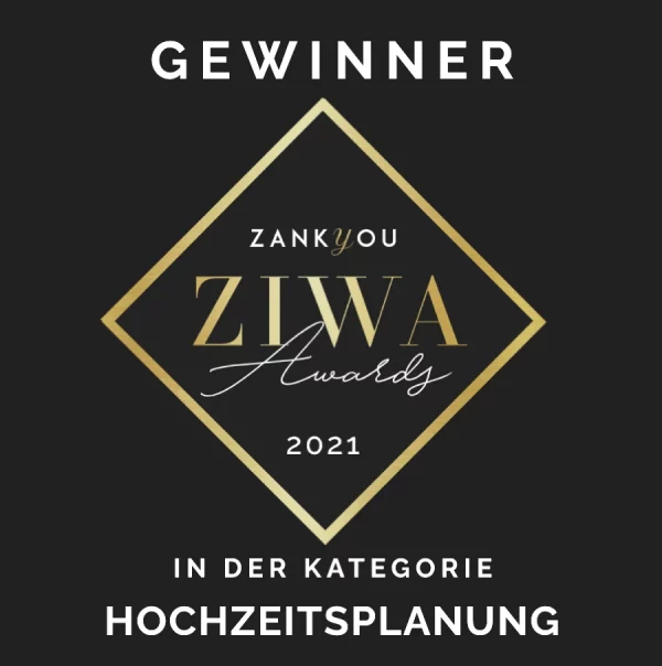 Siegel ZIWA-Award-Gewinner-Hochzeitsplanung-Hessen-2021